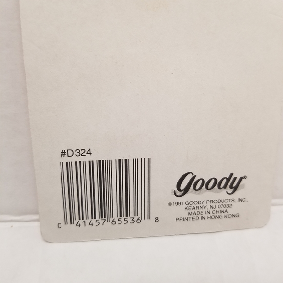 Goody Hair Barrettes Clips Vintage 1991 8 Snap Tight Disney Plastic Pin New - Picture 6 of 6